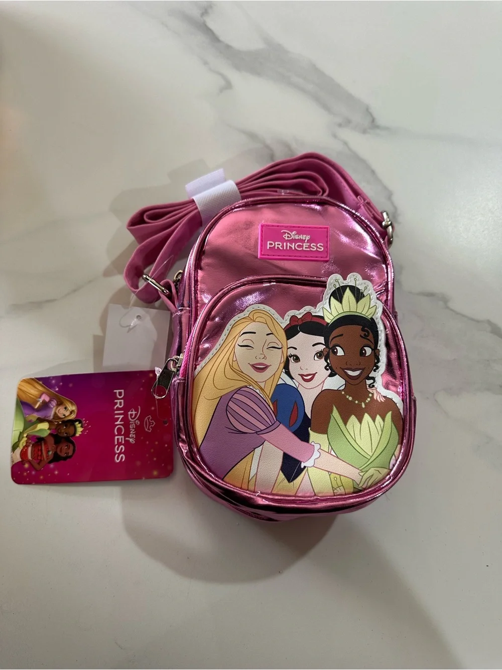 Kids Crossbody Bag - Pink & Orange